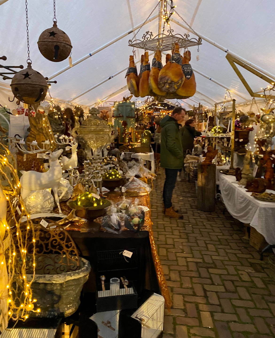 Brocante kerst tuin Brocante bij Ingie